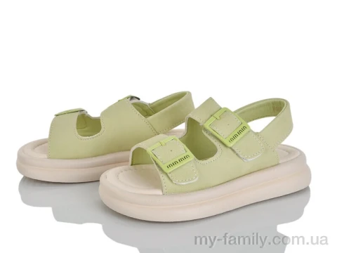 Босоніжки штучна шкіра зелений діти дівчинка, Взуття оптом діти