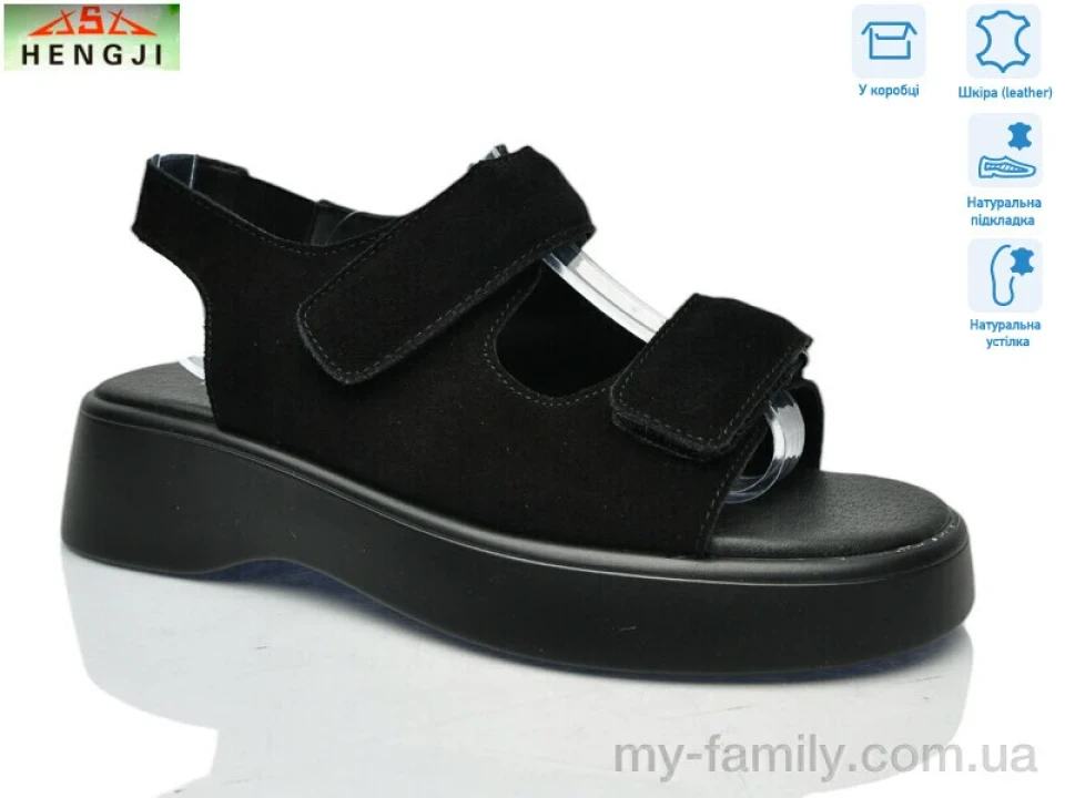 Босоніжки натуральна замша чорний жінки -, Жіночі босоніжки оптом