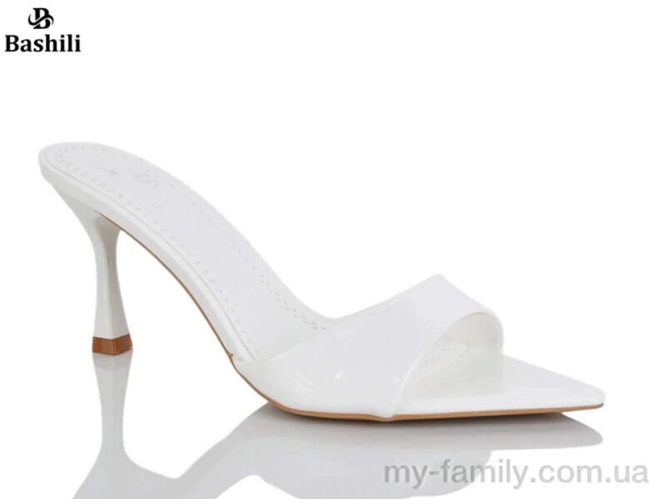 Шльопанці штучний лак білий жінки дівчинка, Жіночі шльопанці оптом