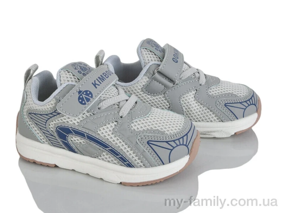 Кросівки штучна шкіра-текстиль сірий діти хлопчик, Дитячі кросівки оптом