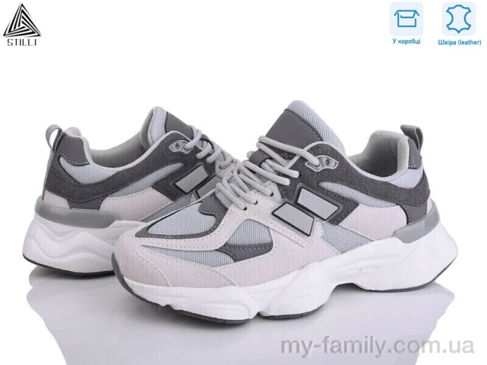 Кросівки натуральна замша-текстиль сірий жінки -, Жіночі кросівки оптом