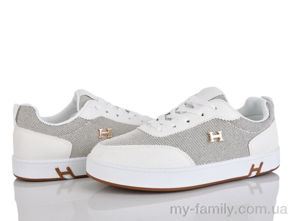 Кросівки штучна шкіра-текстиль білий жінки -, Жіночі кросівки оптом