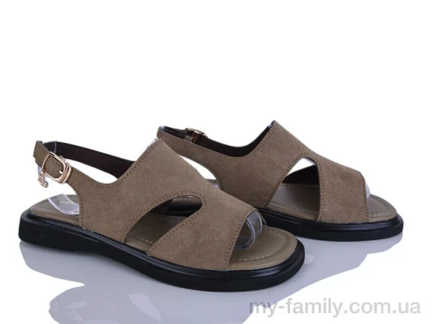 Босоніжки штучна замша хакі жінки -, Жіночі босоніжки оптом