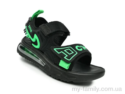 Босоножки текстиль черный дети унисекс, Взуття оптом дети