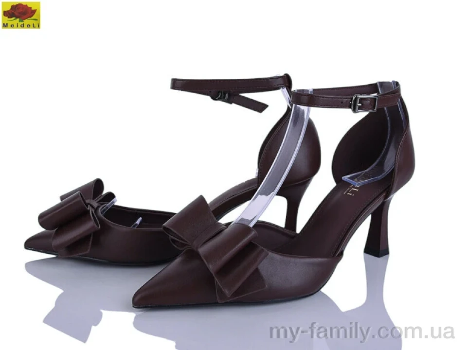 Туфлі штучна шкіра коричневий жінки -, Туфлі жіночі оптом