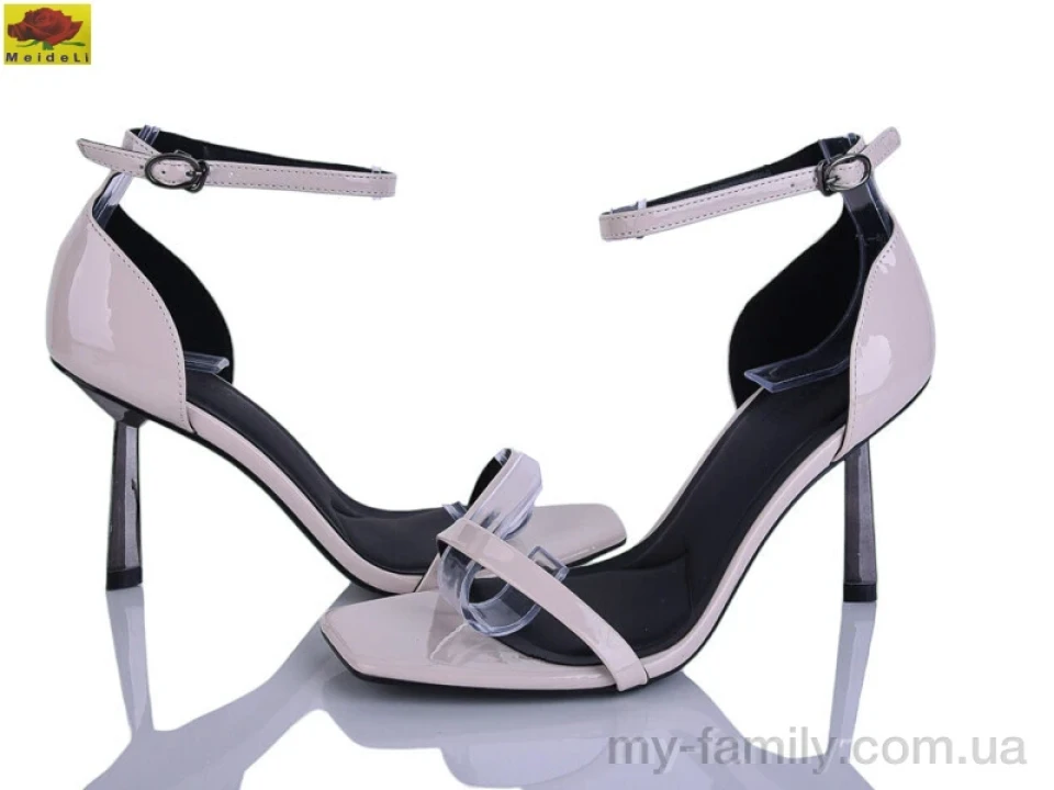 Босоніжки штучний лак бежевий жінки -, Жіночі босоніжки оптом