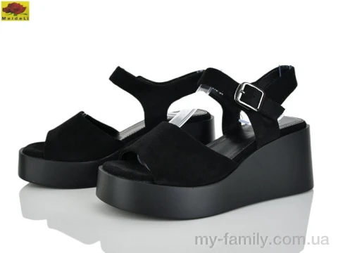 Босоніжки натуральна замша чорний жінки -, Жіночі босоніжки оптом