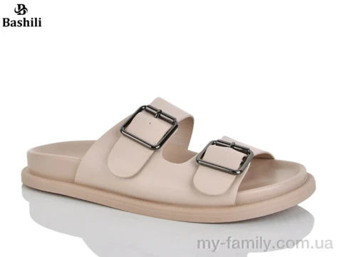 Шльопанці штучна шкіра бежевий жінки -, Жіночі шльопанці оптом