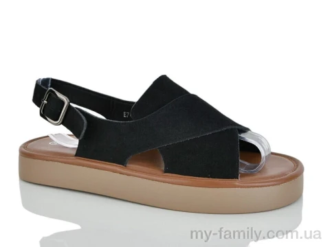 Босоніжки штучна замша чорний жінки -, Жіночі босоніжки оптом