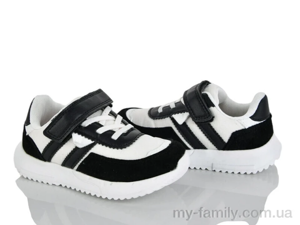 Кросівки штучна замша-текстиль чорний діти унісекс, Дитячі кросівки оптом