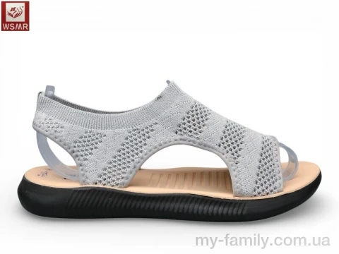 Босоніжки текстиль сірий жінки -, Жіночі босоніжки оптом