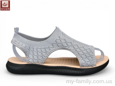 Босоніжки текстиль сірий жінки -, Жіночі босоніжки оптом