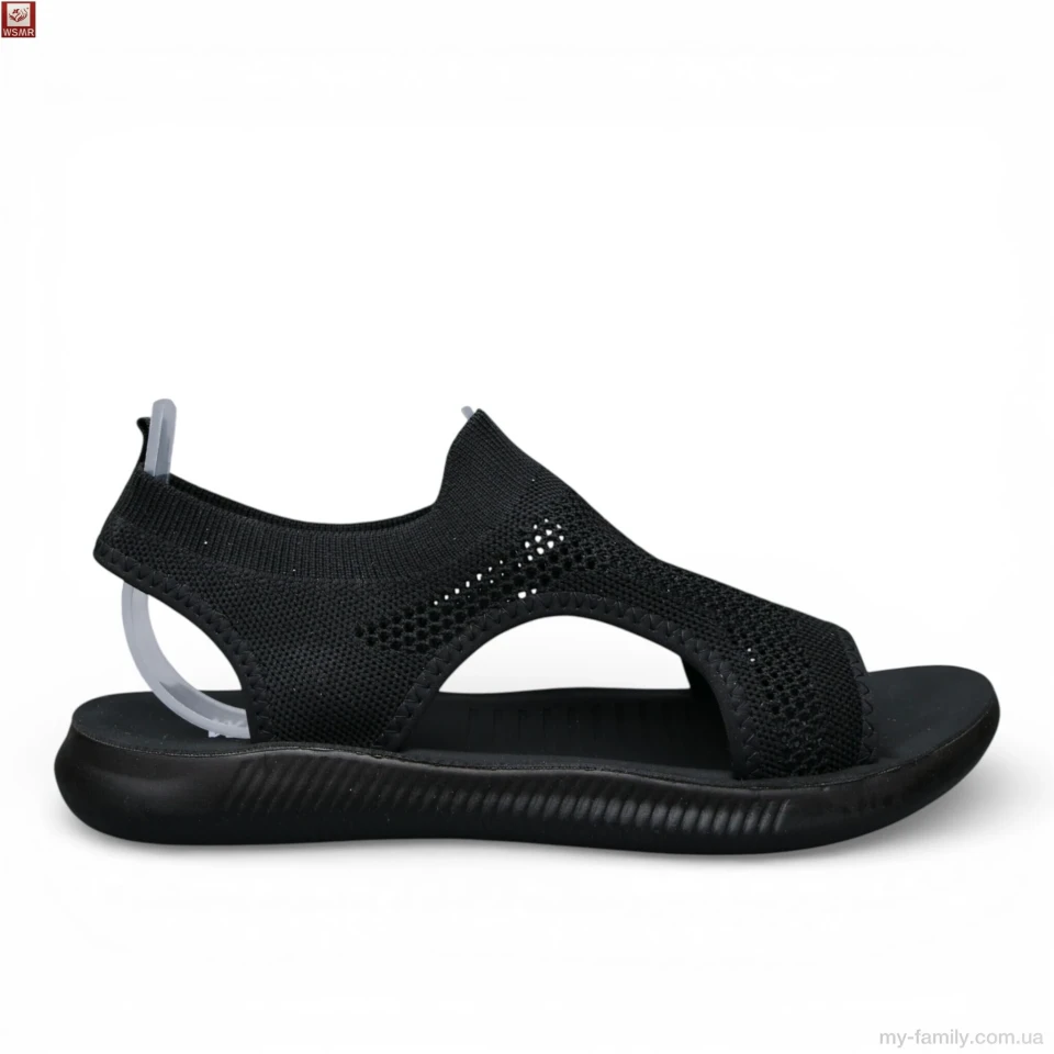 Босоніжки текстиль чорний жінки -, Жіночі босоніжки оптом