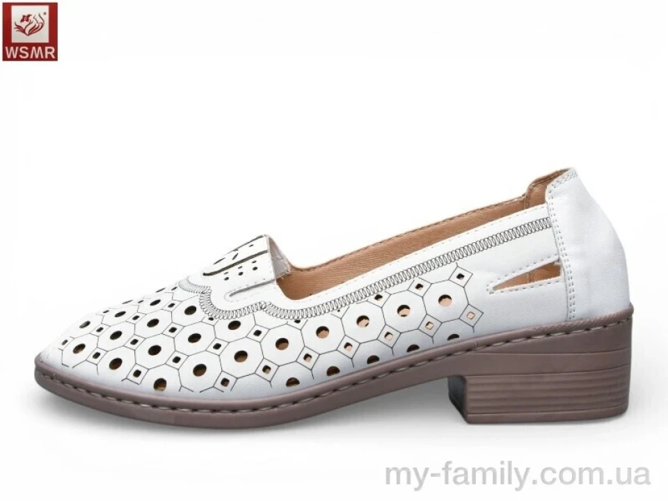 Туфлі штучна шкіра білий жінки -, Туфлі жіночі оптом