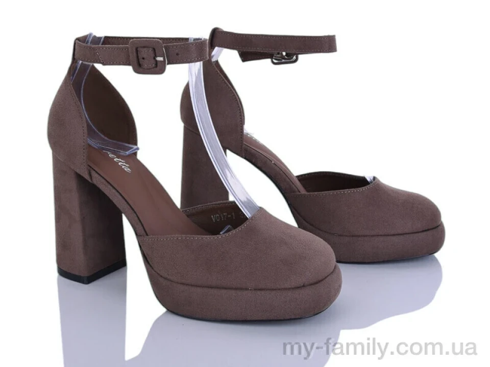 Туфлі штучна замша коричневий жінки -, Туфлі жіночі оптом