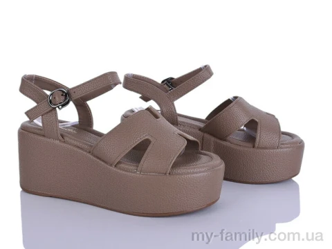 Босоніжки штучна шкіра коричневий жінки -, Жіночі босоніжки оптом