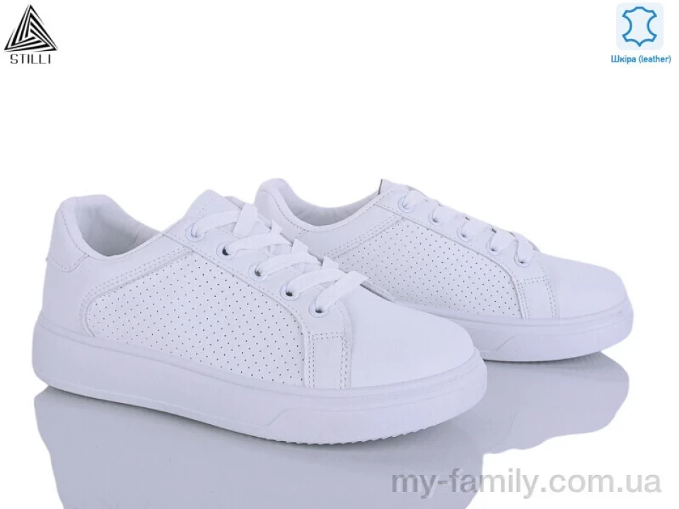Кросівки натуральна шкіра білий жінки -, Жіночі кросівки оптом
