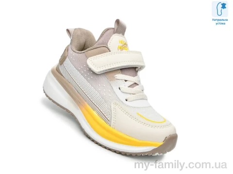 Кросівки штучна шкіра-текстиль бежевий діти унісекс, Дитячі кросівки оптом