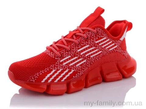 Кросівки текстиль червоний жінки -, Жіночі кросівки оптом