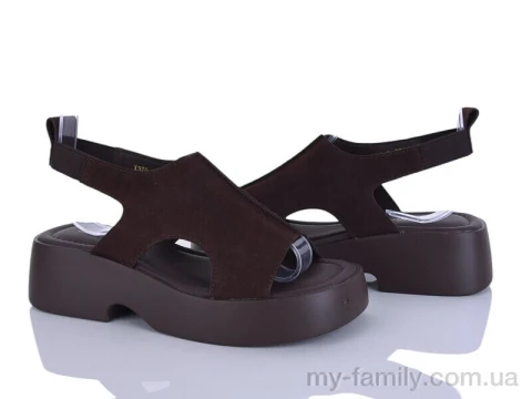 Босоніжки штучна замша коричневий жінки -, Жіночі босоніжки оптом