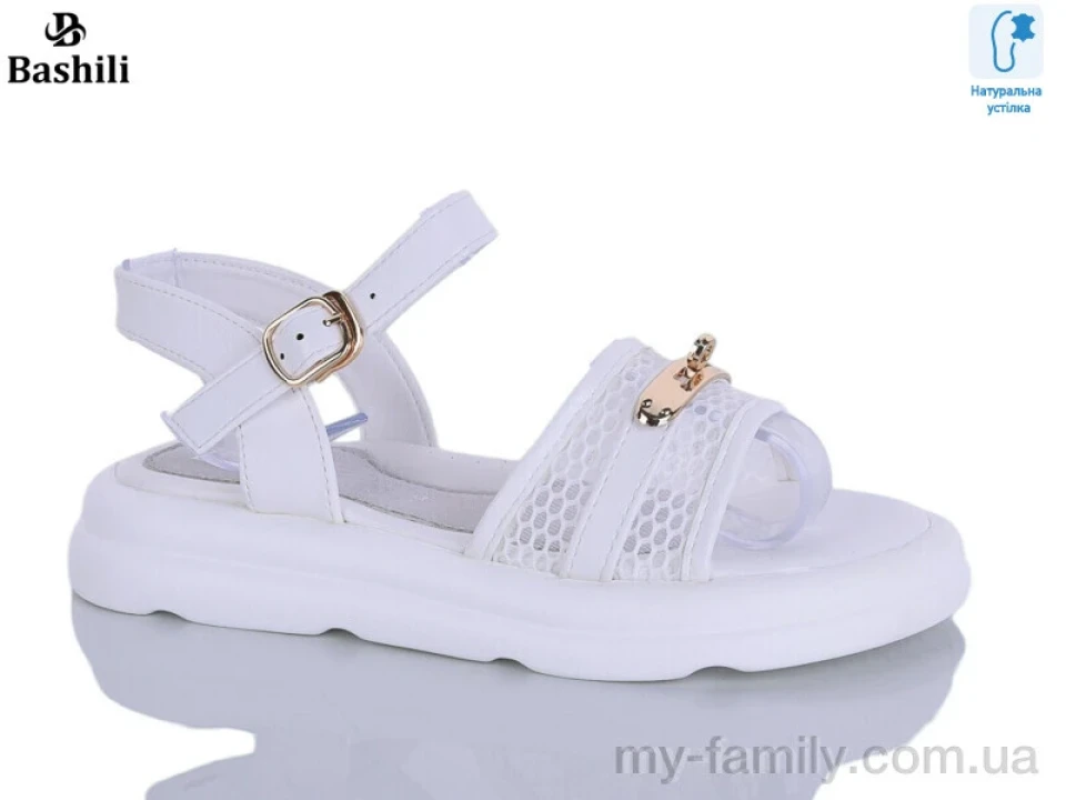 Босоніжки штучна шкіра-текстиль білий діти дівчинка, Взуття оптом діти