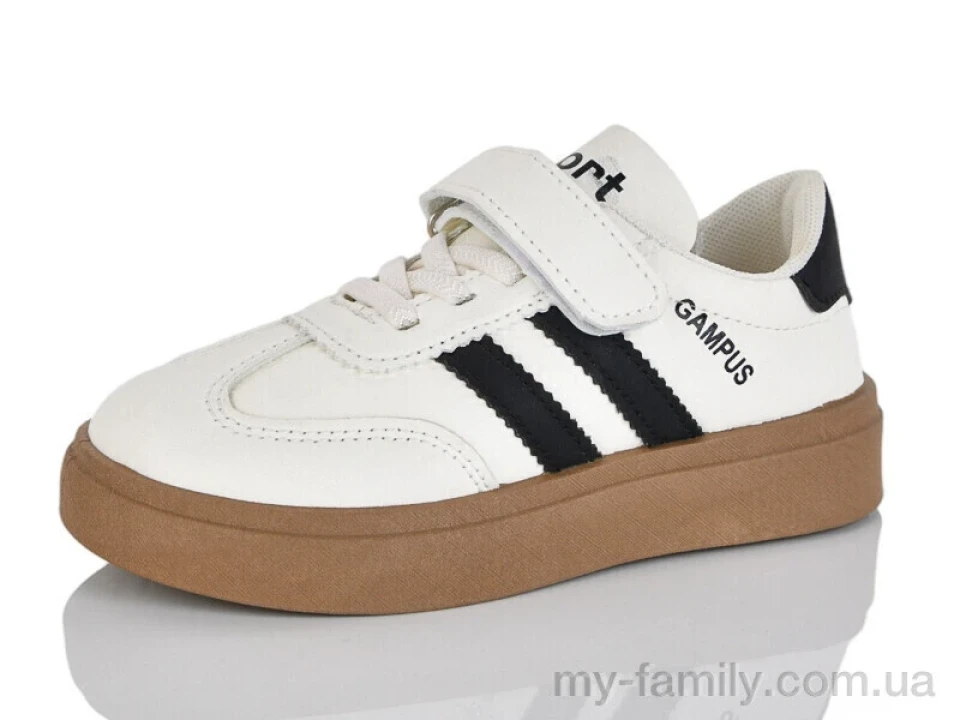 Кросівки штучна шкіра бежевий діти унісекс, Дитячі кросівки оптом