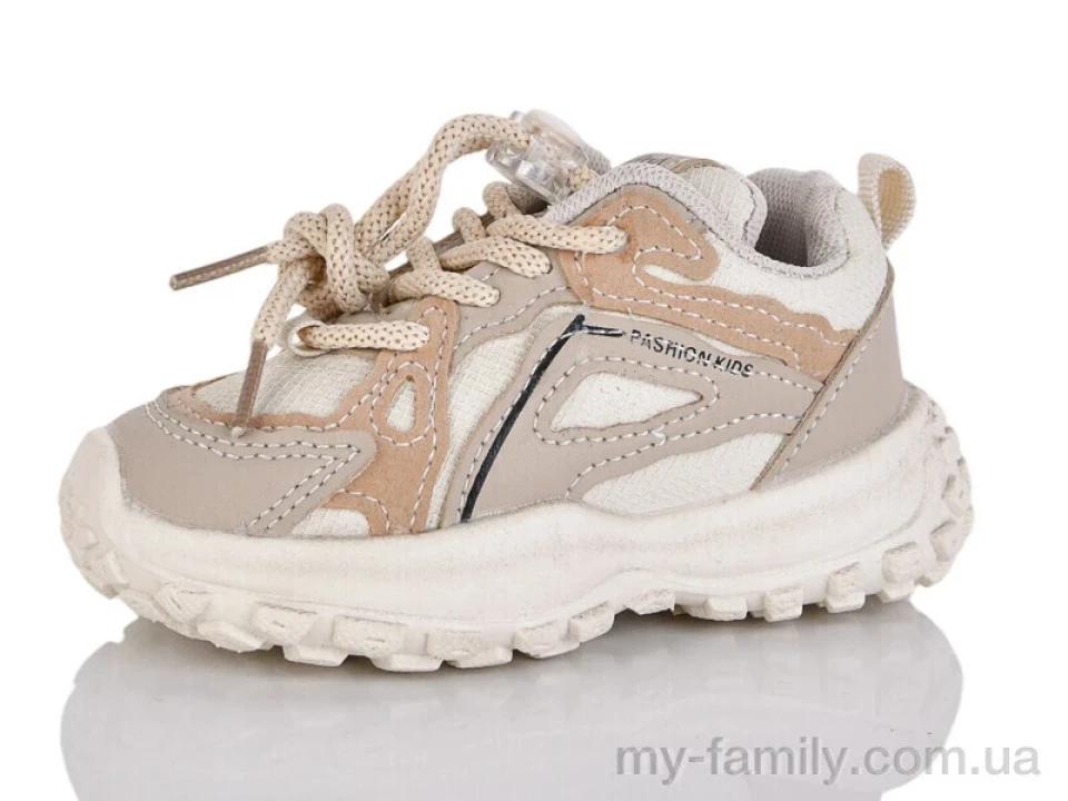 Кросівки штучна шкіра-штучна замша бежевий діти дівчинка, Дитячі кросівки оптом
