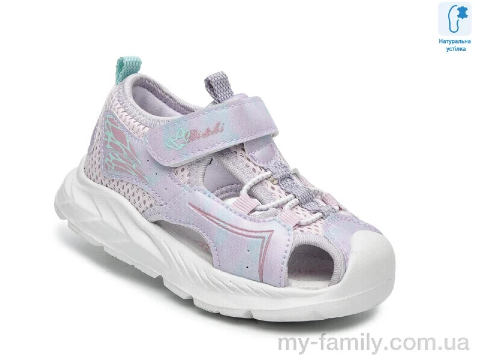 Босоніжки штучна шкіра-текстиль фіолетовий діти дівчинка, Взуття оптом діти