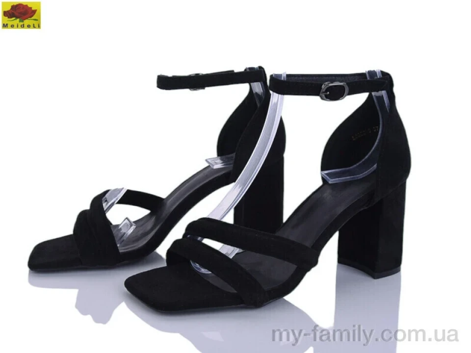 Босоніжки штучна замша чорний жінки -, Жіночі босоніжки оптом