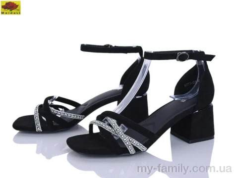 Босоножки искусственная замша черный женщины -, Женские босоножки оптом