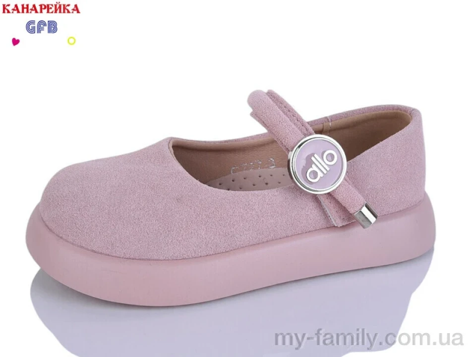 Туфлі штучна замша рожевий діти дівчинка, Дитячі туфлі оптом