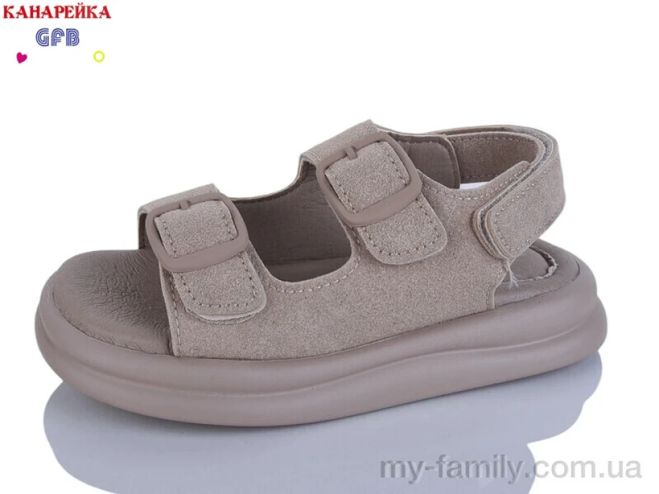 Босоніжки штучна замша бежевий діти дівчинка, Взуття оптом діти
