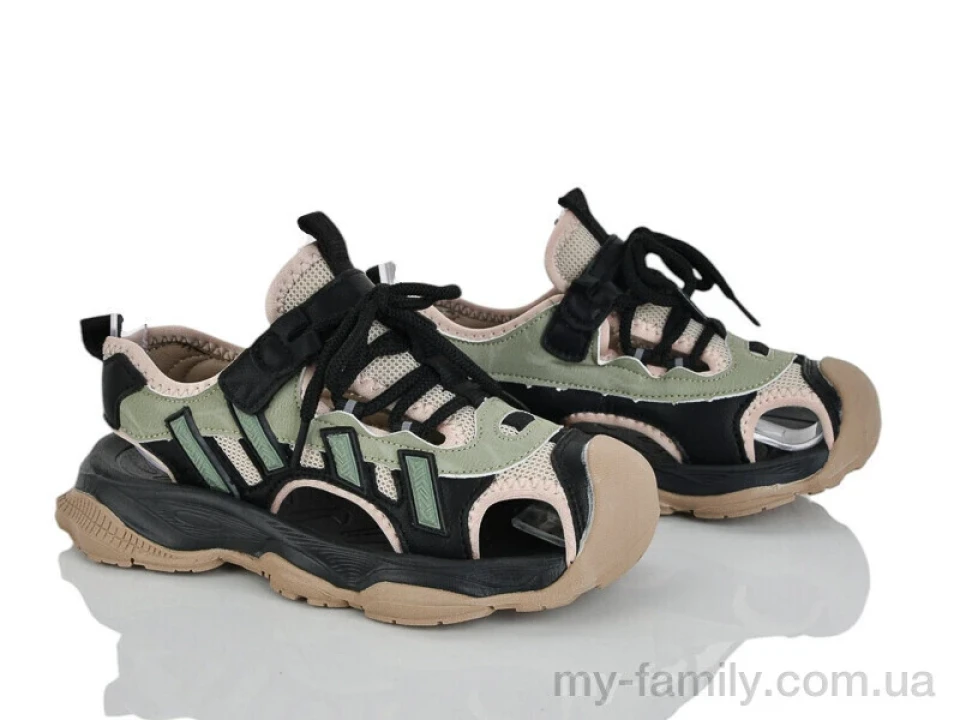 Кросівки штучна шкіра-текстиль зелений діти хлопчик, Дитячі кросівки оптом