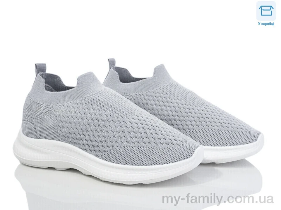 Кросівки текстиль сірий жінки -, Жіночі кросівки оптом