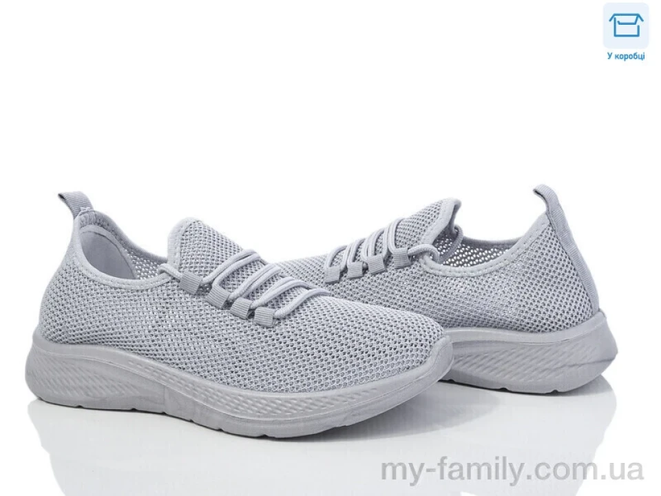 Кросівки текстиль сірий жінки -, Жіночі кросівки оптом