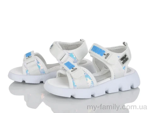 Босоножки текстиль белый дети девочка, Взуття оптом дети