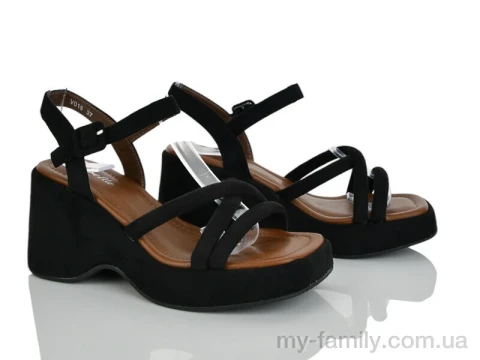 Босоніжки штучна замша чорний жінки -, Жіночі босоніжки оптом