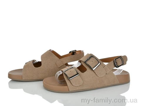 Босоніжки штучна замша коричневий жінки -, Жіночі босоніжки оптом