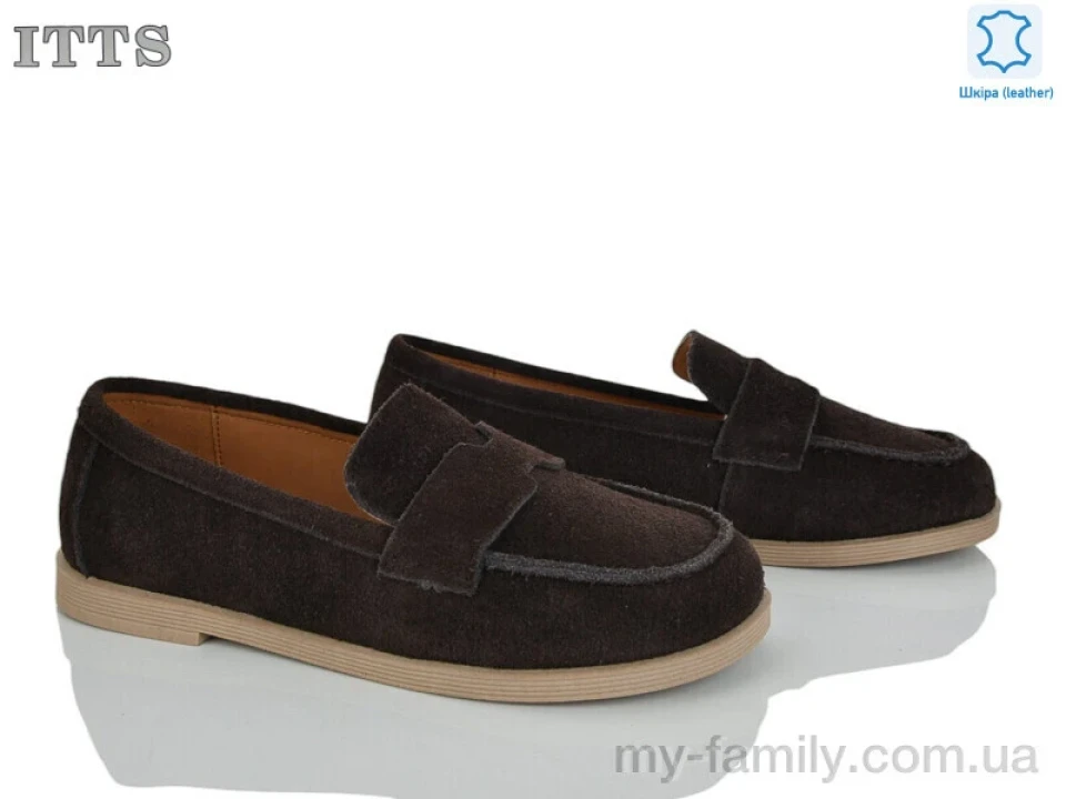 Туфлі натуральна замша коричневий жінки -, Туфлі жіночі оптом