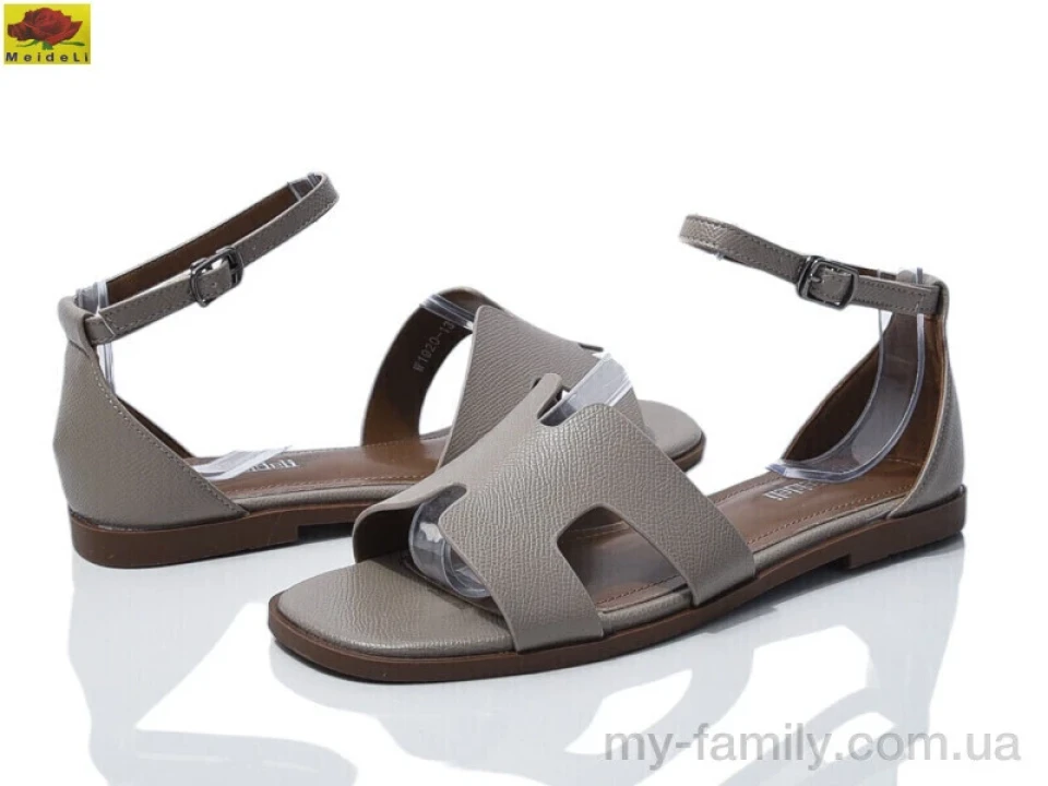 Босоніжки штучна шкіра сірий жінки -, Жіночі босоніжки оптом