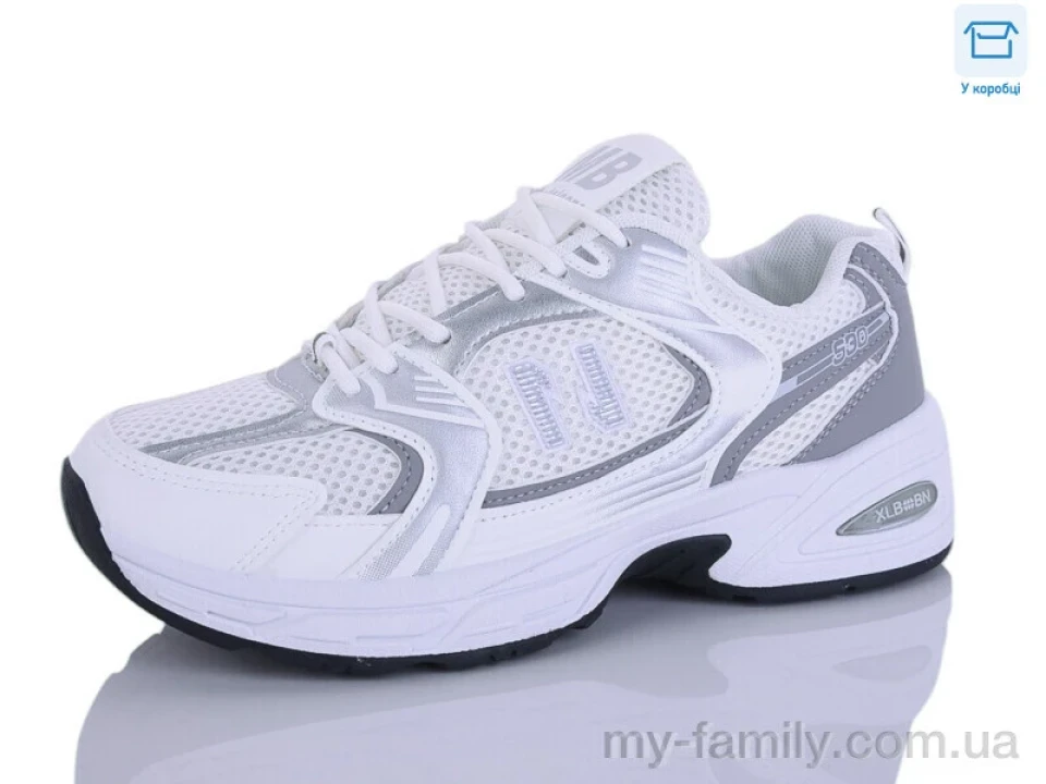 Кросівки штучна шкіра-текстиль білий жінки -, Жіночі кросівки оптом