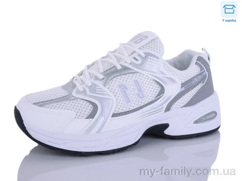 Кросівки штучна шкіра-текстиль білий жінки -, Жіночі кросівки оптом