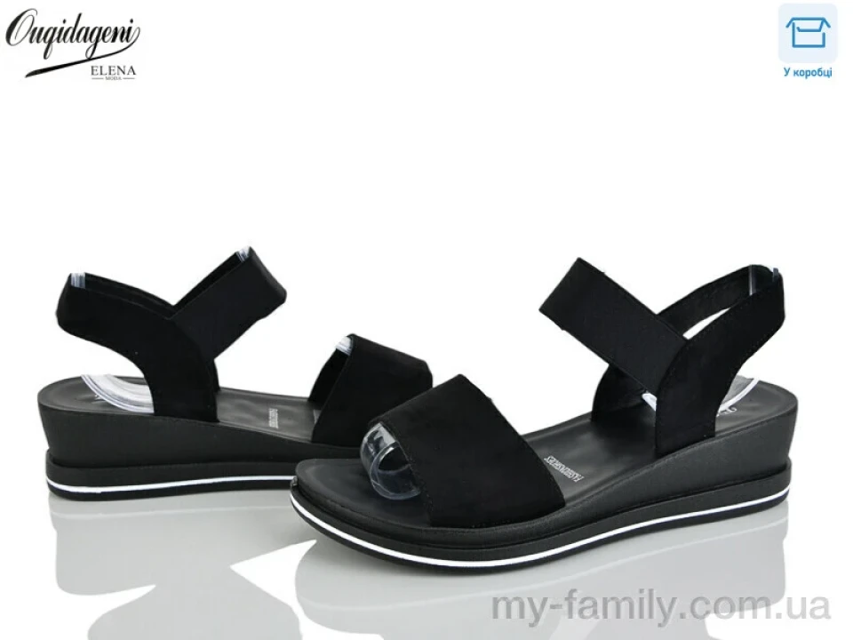 Босоніжки штучна замша-текстиль чорний жінки -, Жіночі босоніжки оптом