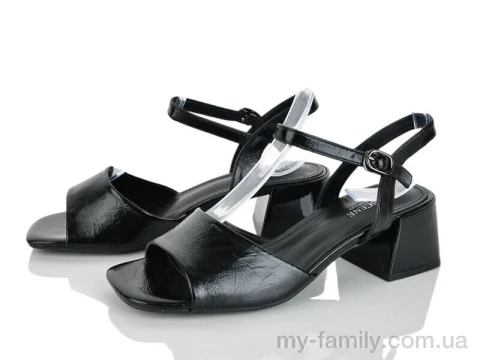 Босоніжки штучна шкіра чорний жінки -, Жіночі босоніжки оптом