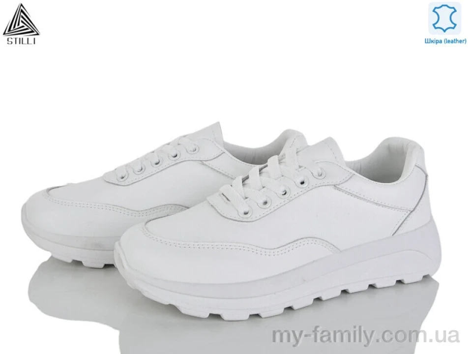 Кросівки натуральна шкіра білий жінки -, Жіночі кросівки оптом