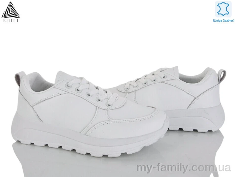 Кросівки натуральна шкіра білий жінки -, Жіночі кросівки оптом