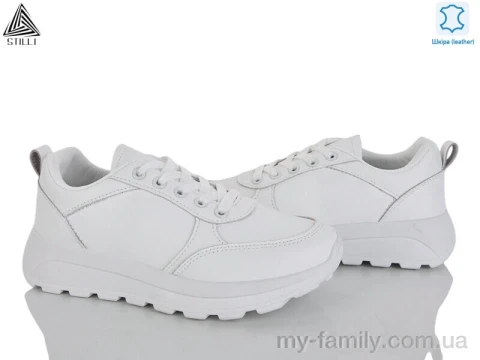 Кросівки натуральна шкіра білий жінки -, Жіночі кросівки оптом