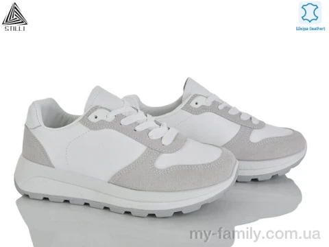 Кросівки натуральна шкіра-натуральна замша білий жінки -, Жіночі кросівки оптом