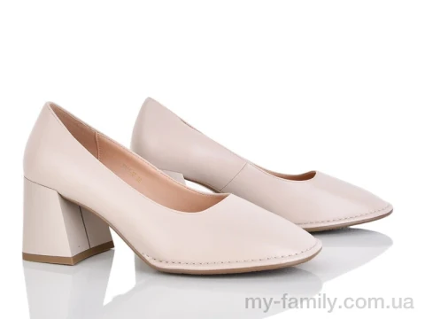 Туфлі штучна шкіра бежевий жінки -, Туфлі жіночі оптом