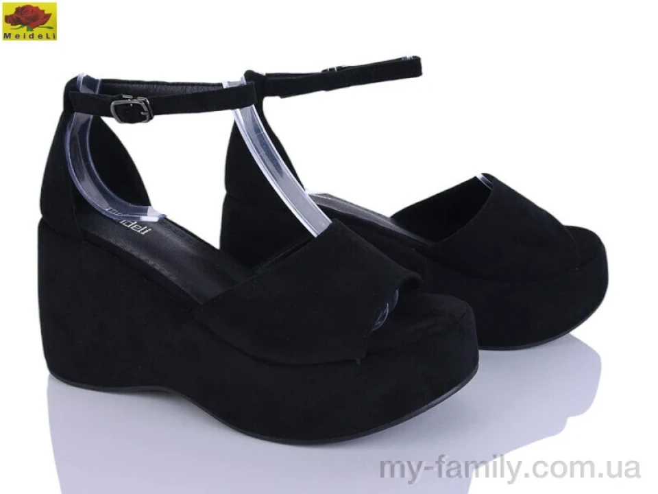 Босоніжки штучна замша чорний діти дівчинка, Взуття оптом діти